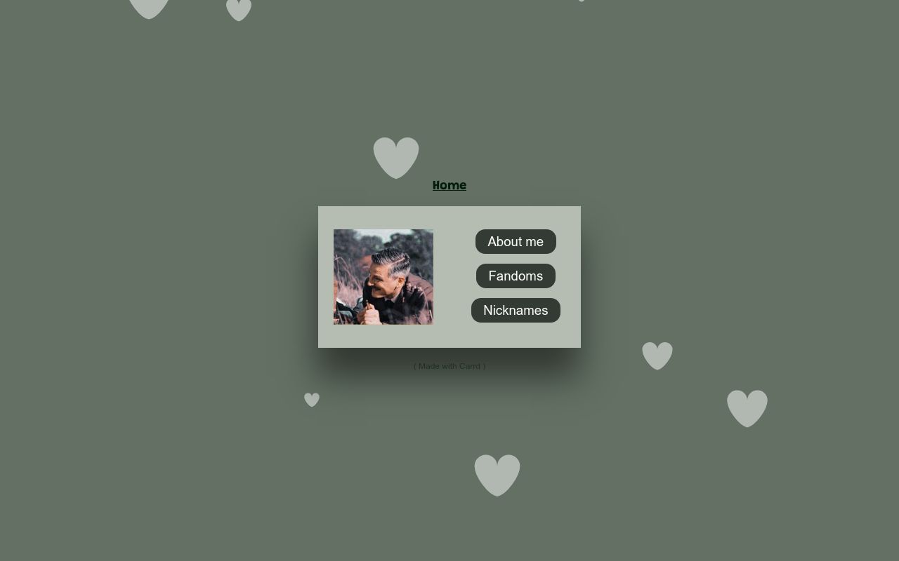 Carrd profile picture for @justan